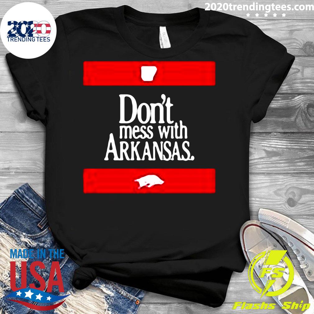 Arkansas Razorbacks Don't Mess With - Adult & Kids T-Shirts, Sweatshirts & Hoodies apparel design preview 3