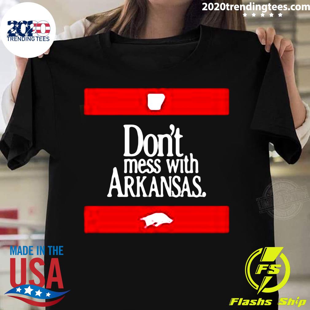 Arkansas Razorbacks Don't Mess With - Adult & Kids T-Shirts, Sweatshirts & Hoodies apparel design preview 1
