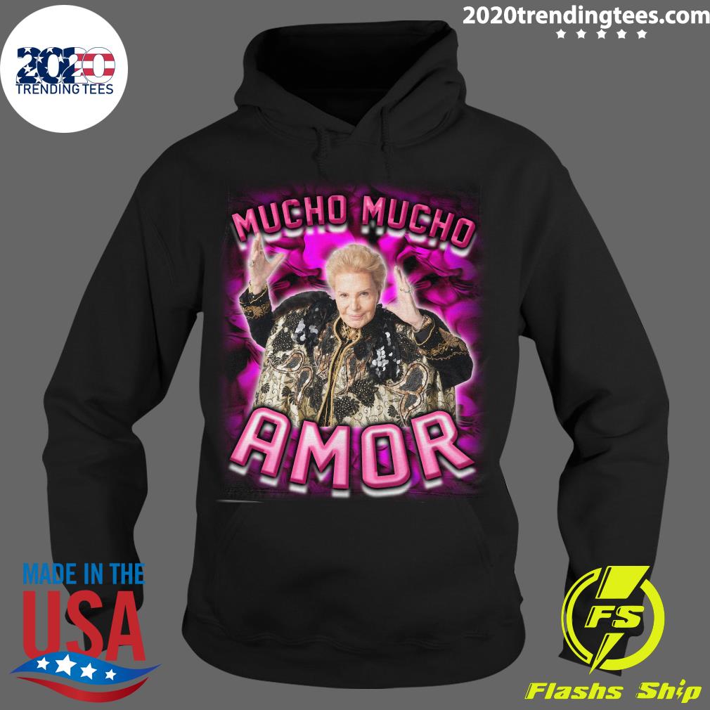 Astrologer Walter Mercado Wanted Mucho Amor - Adult & Kids T-Shirts, Sweatshirts & Hoodies apparel design preview 2