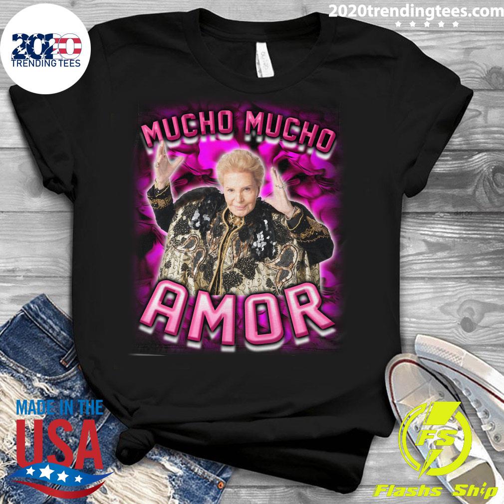 Astrologer Walter Mercado Wanted Mucho Amor - Adult & Kids T-Shirts, Sweatshirts & Hoodies apparel design preview 3