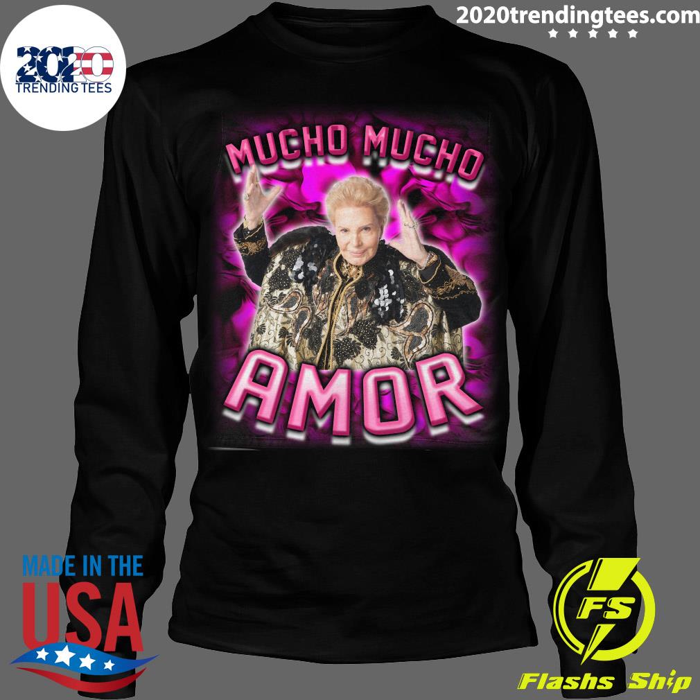 Astrologer Walter Mercado Wanted Mucho Amor - Adult & Kids T-Shirts, Sweatshirts & Hoodies apparel design preview 4