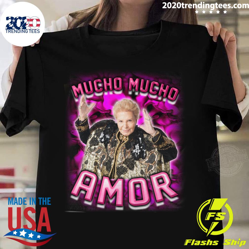 Astrologer Walter Mercado Wanted Mucho Amor - Adult & Kids T-Shirts, Sweatshirts & Hoodies apparel design preview 1