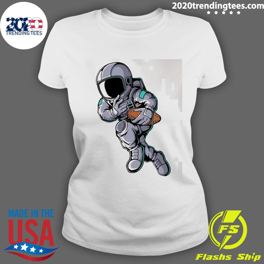 Astronaut Rugby Cute Design - Adult & Kids T-Shirts, Sweatshirts & Hoodies apparel design preview 3