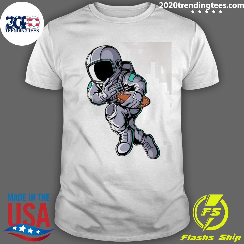 Astronaut Rugby Cute Design - Adult & Kids T-Shirts, Sweatshirts & Hoodies apparel design preview 1