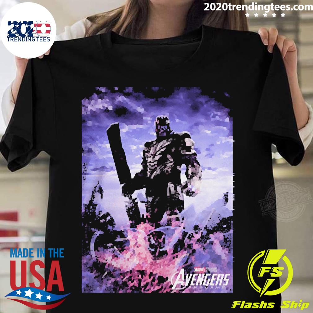 Awesome avengers Endgame Thanos - Adult & Kids T-Shirts, Sweatshirts & Hoodies apparel design preview 1