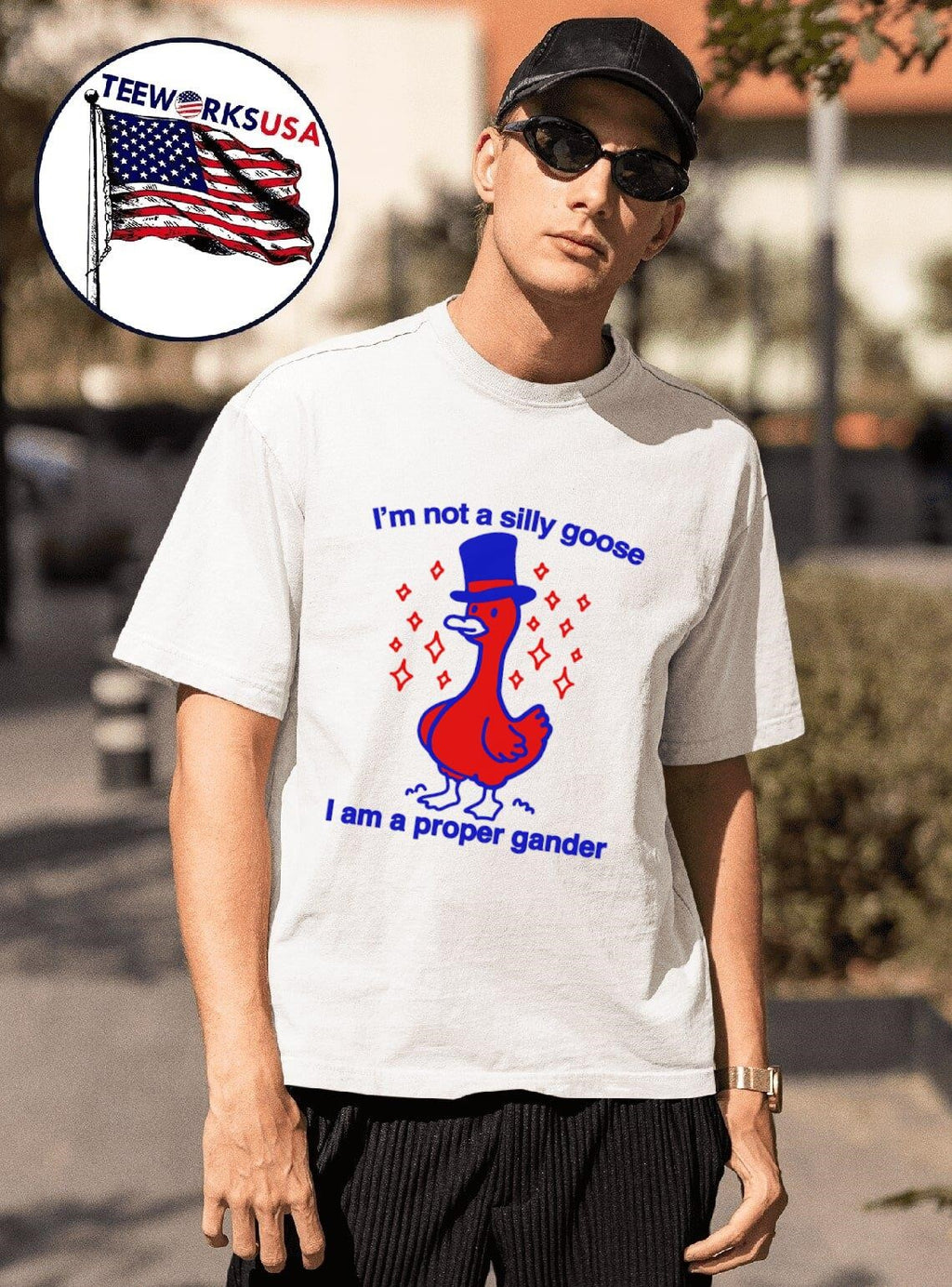 I'm not a silly goose I am proper gander - Adult & Kids T-Shirts, Sweatshirts & Hoodies apparel design preview 1