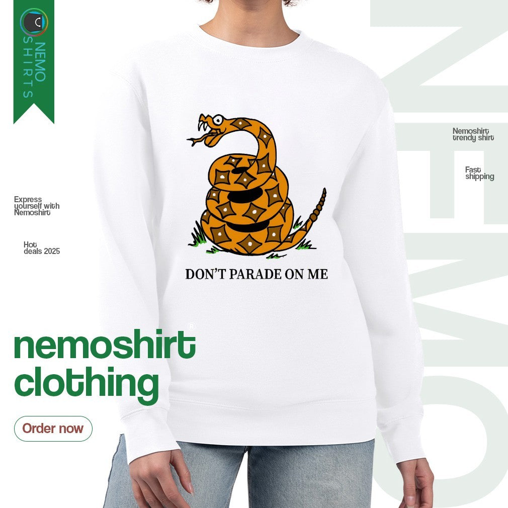 Don't parade on me anti Trump - Adult & Kids T-Shirts, Sweatshirts & Hoodies apparel design preview 4