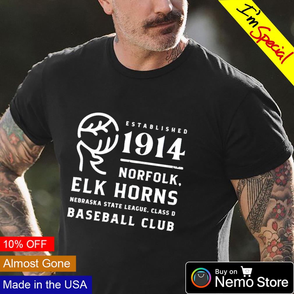 Norfolk Elk Horn Nebraska State League - Adult & Kids T-Shirts, Sweatshirts & Hoodies apparel design preview 4