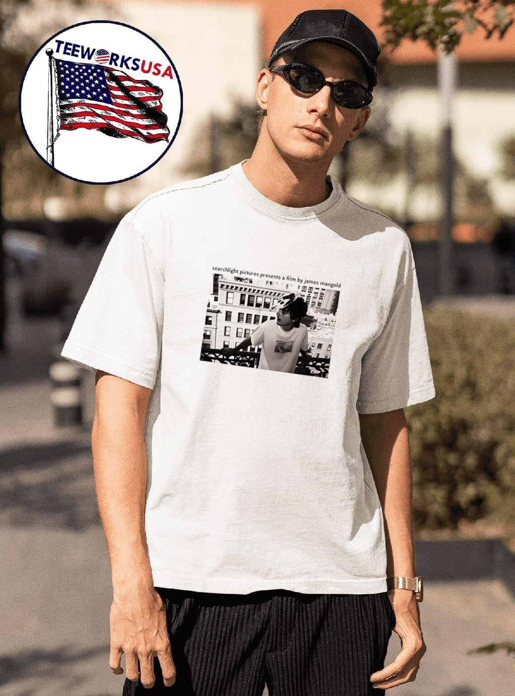 Searchlight Pictures Presents A Film By James Mangold - Adult & Kids T-Shirts, Sweatshirts & Hoodies apparel design preview 1