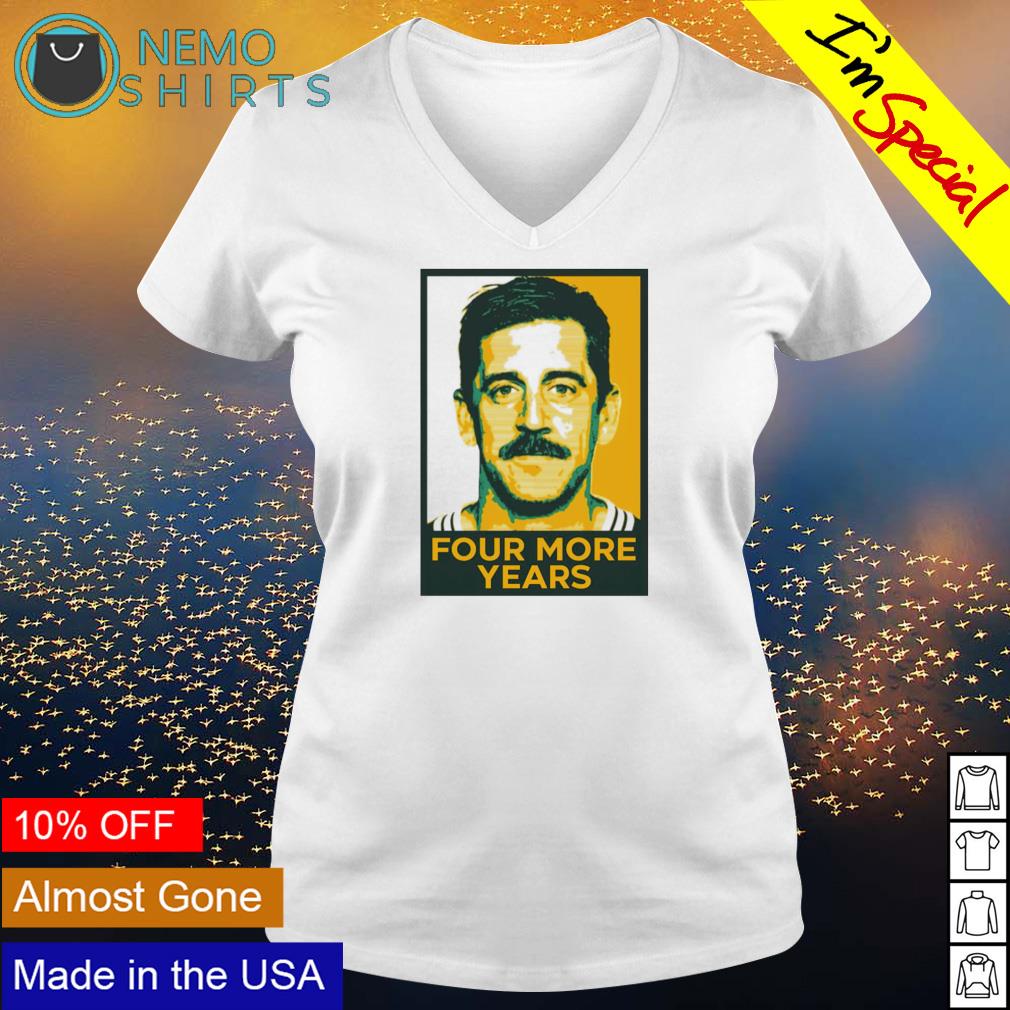 Aaron Rodgers four more years - Adult & Kids T-Shirts, Sweatshirts & Hoodies apparel design preview 5