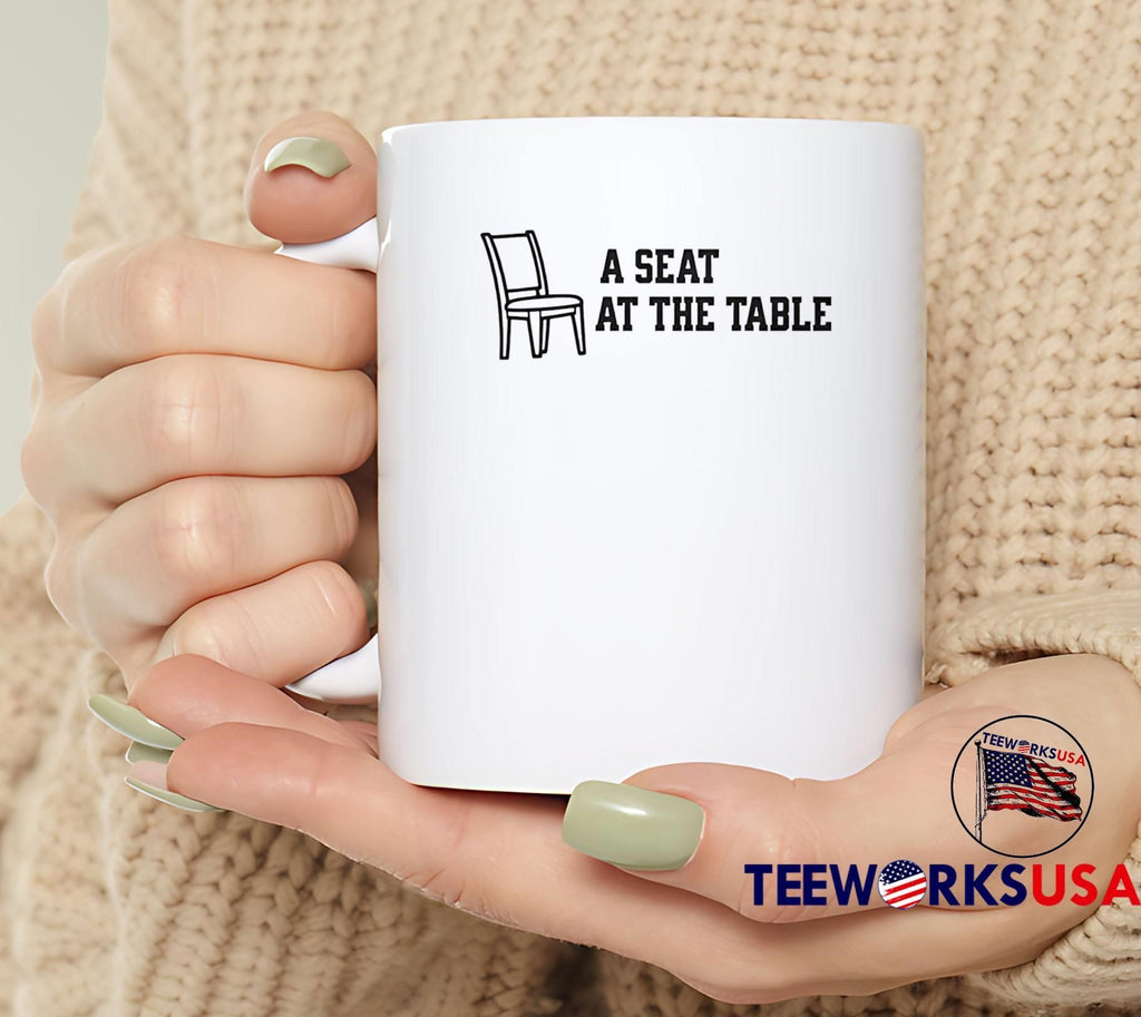 A Seat at the Table Chair Graphic Minimalist - Adult & Kids T-Shirts, Sweatshirts & Hoodies apparel design preview 5