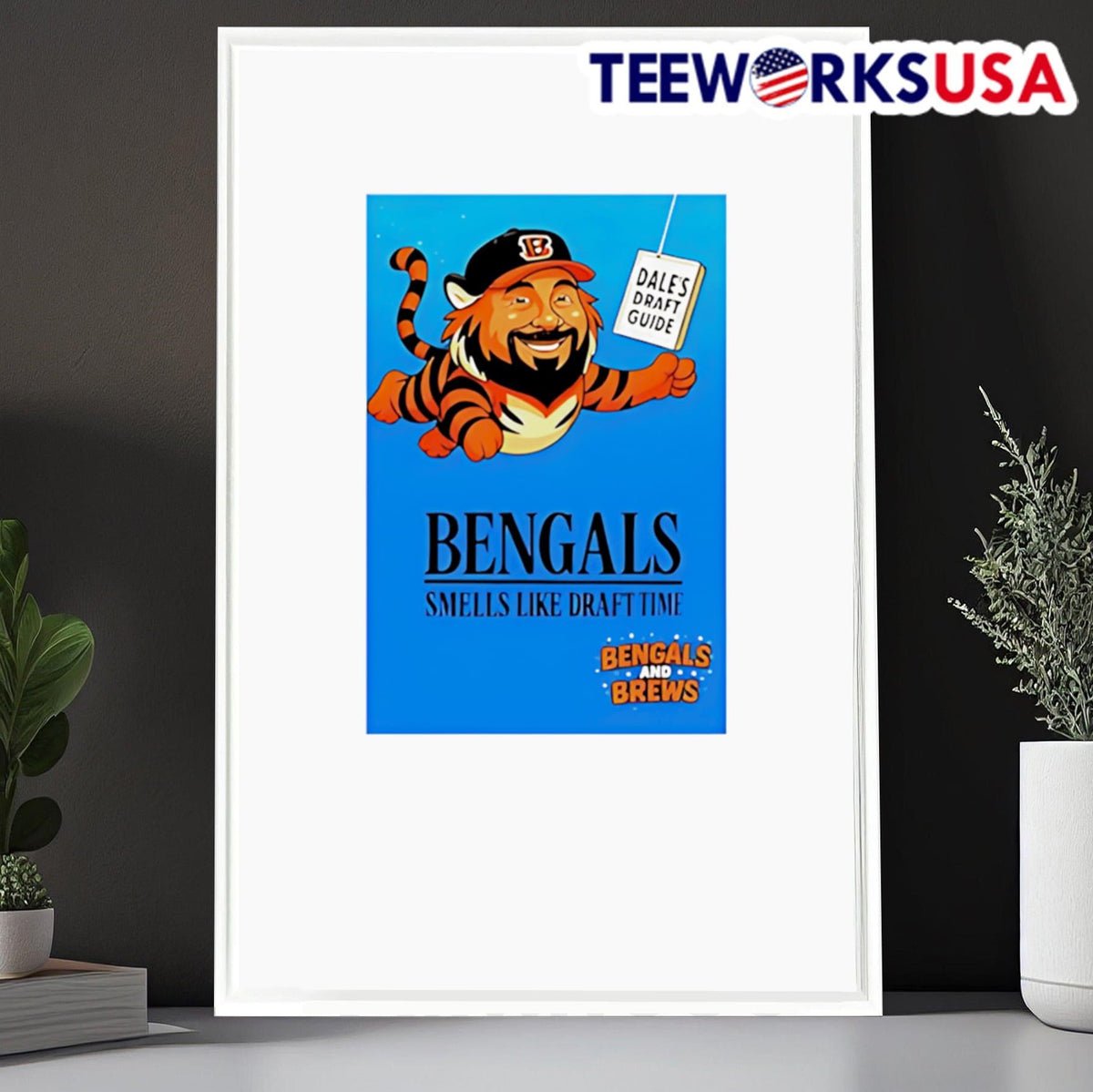Bengals smells like draft time - Adult & Kids T-Shirts, Sweatshirts & Hoodies apparel design preview 6