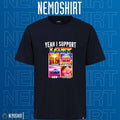 Yeah I support LGBT liquor gambling BMW titties - Adult & Kids T-Shirts, Sweatshirts & Hoodies apparel design preview 1