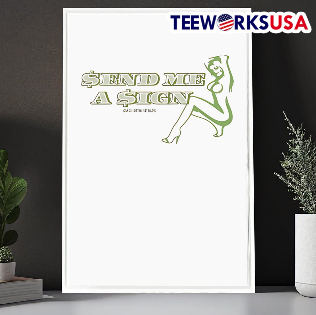 Send me a sign - Adult & Kids T-Shirts, Sweatshirts & Hoodies apparel design preview 6