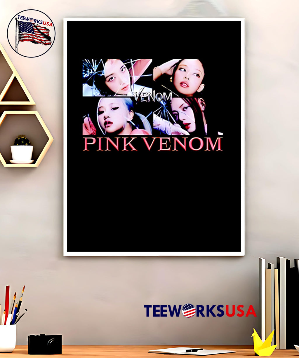 Chicago Cubs Venom Pink Blackpink World Tour - Adult & Kids T-Shirts, Sweatshirts & Hoodies apparel design preview 5
