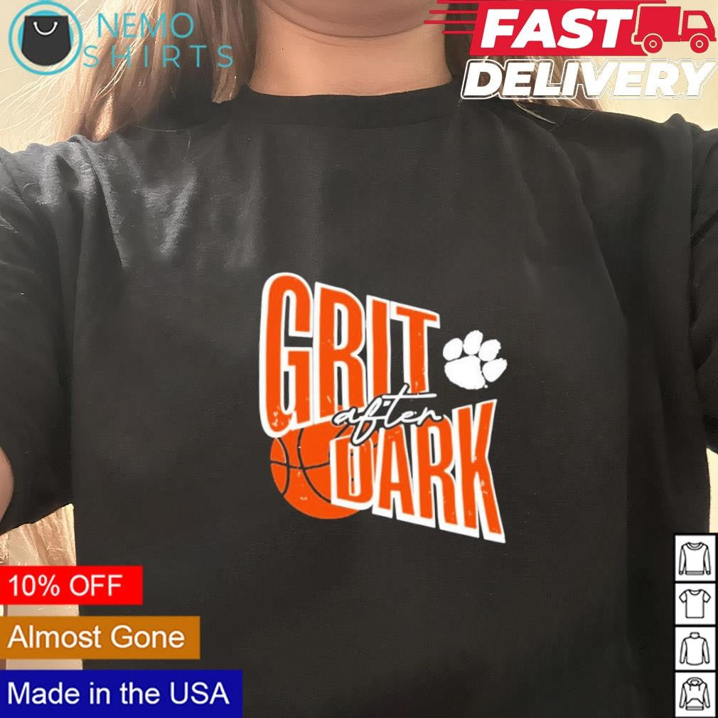 Grit after dark Clemson Tigers - Adult & Kids T-Shirts, Sweatshirts & Hoodies apparel design preview 3