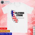 California strong hurricane Hilary 2023 map - Adult & Kids T-Shirts, Sweatshirts & Hoodies apparel design preview 1
