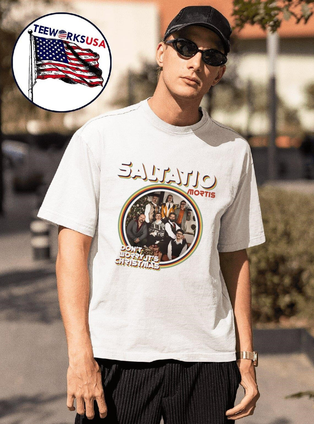 Saltatio Mortis don't worry it's Christmas - Adult & Kids T-Shirts, Sweatshirts & Hoodies apparel design preview 1