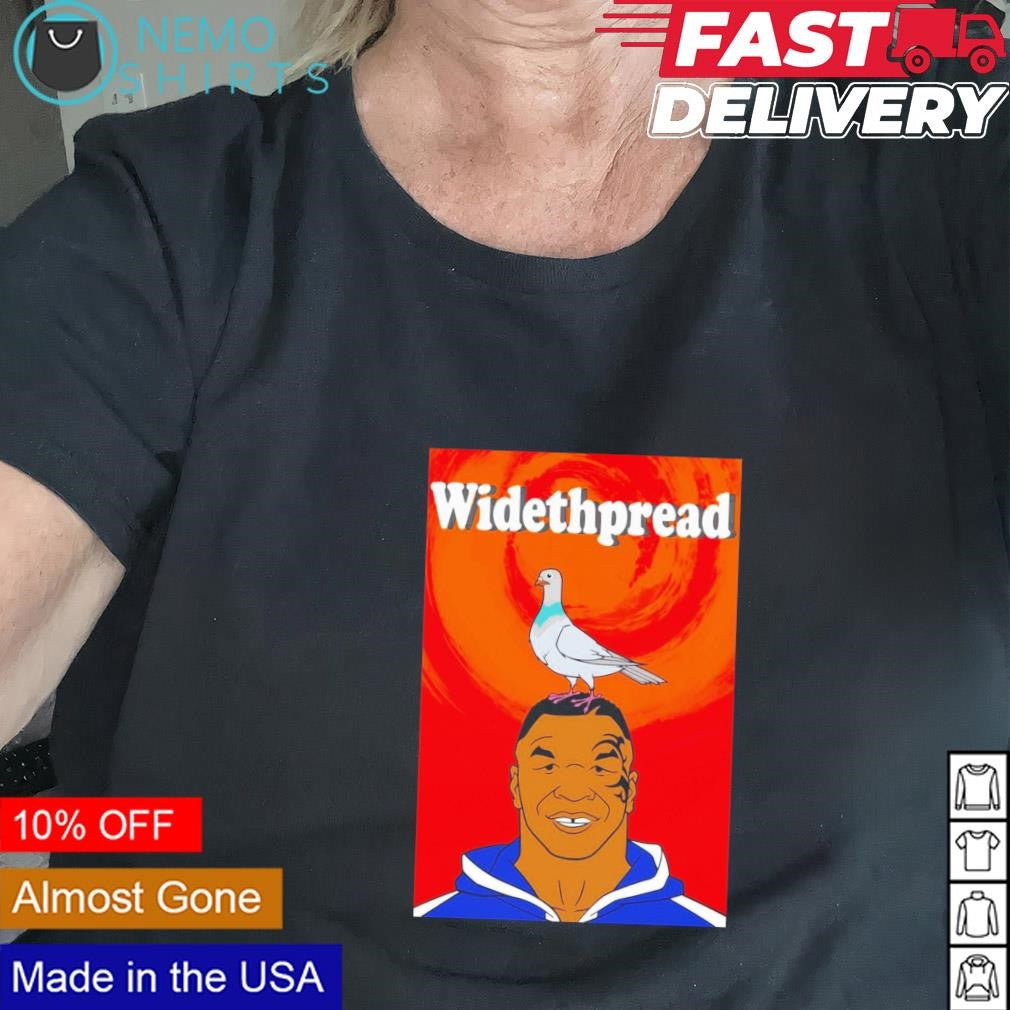 Widethpread bird on Mike Tyson head - Adult & Kids T-Shirts, Sweatshirts & Hoodies apparel design preview 2