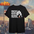 Protect Those Behind You Offensive Lineman - Adult & Kids T-Shirts, Sweatshirts & Hoodies apparel design preview 1