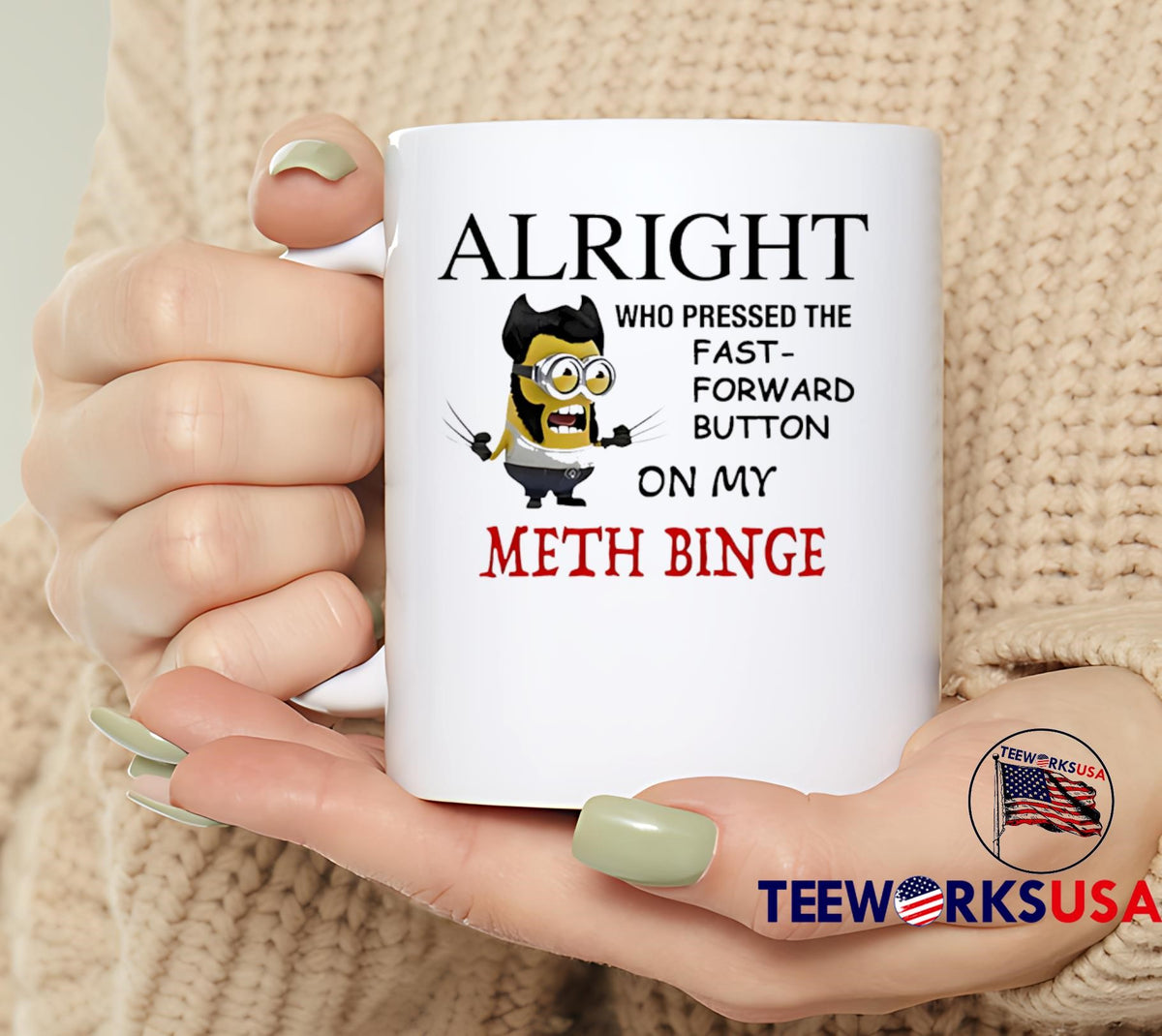 Alright Who Pressed The Fast Forward Button On My - Adult & Kids T-Shirts, Sweatshirts & Hoodies apparel design preview 6