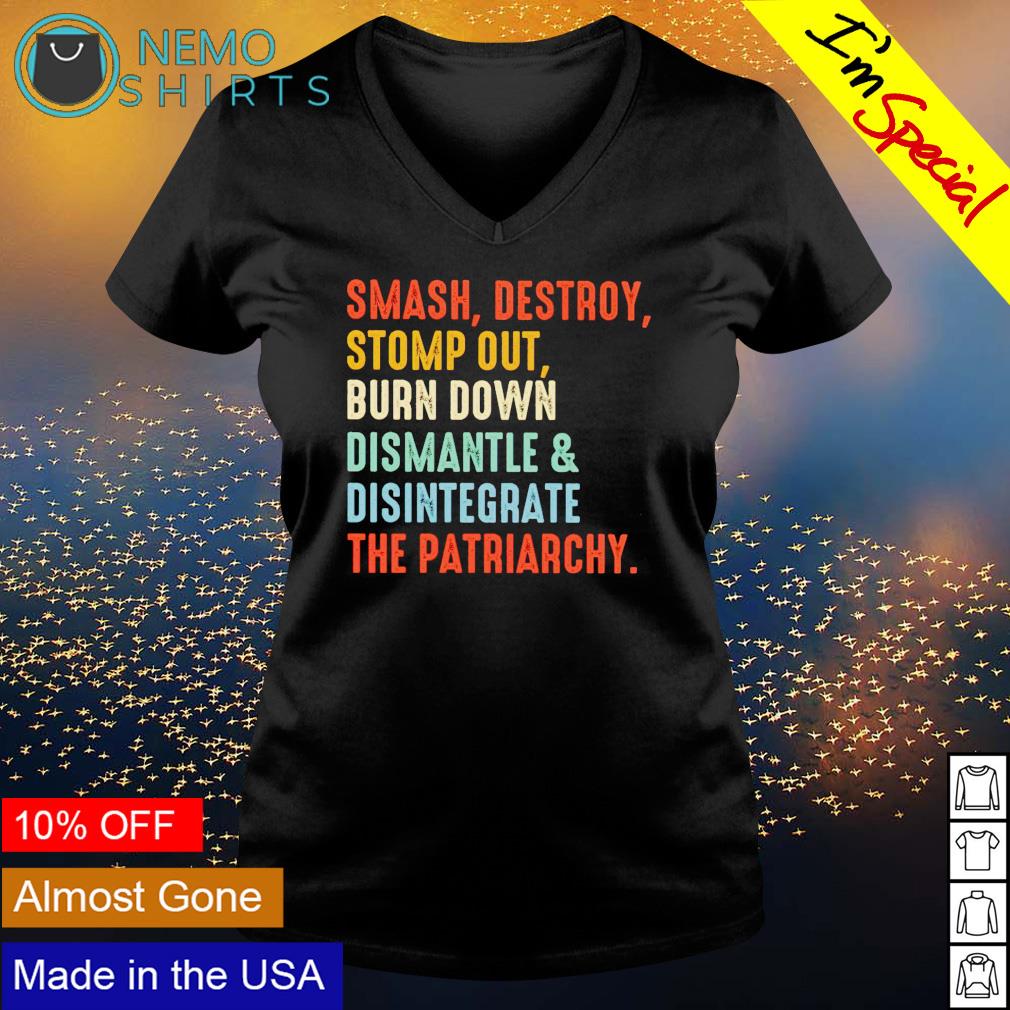 Smash destroy stomp out born down - Adult & Kids T-Shirts, Sweatshirts & Hoodies apparel design preview 5