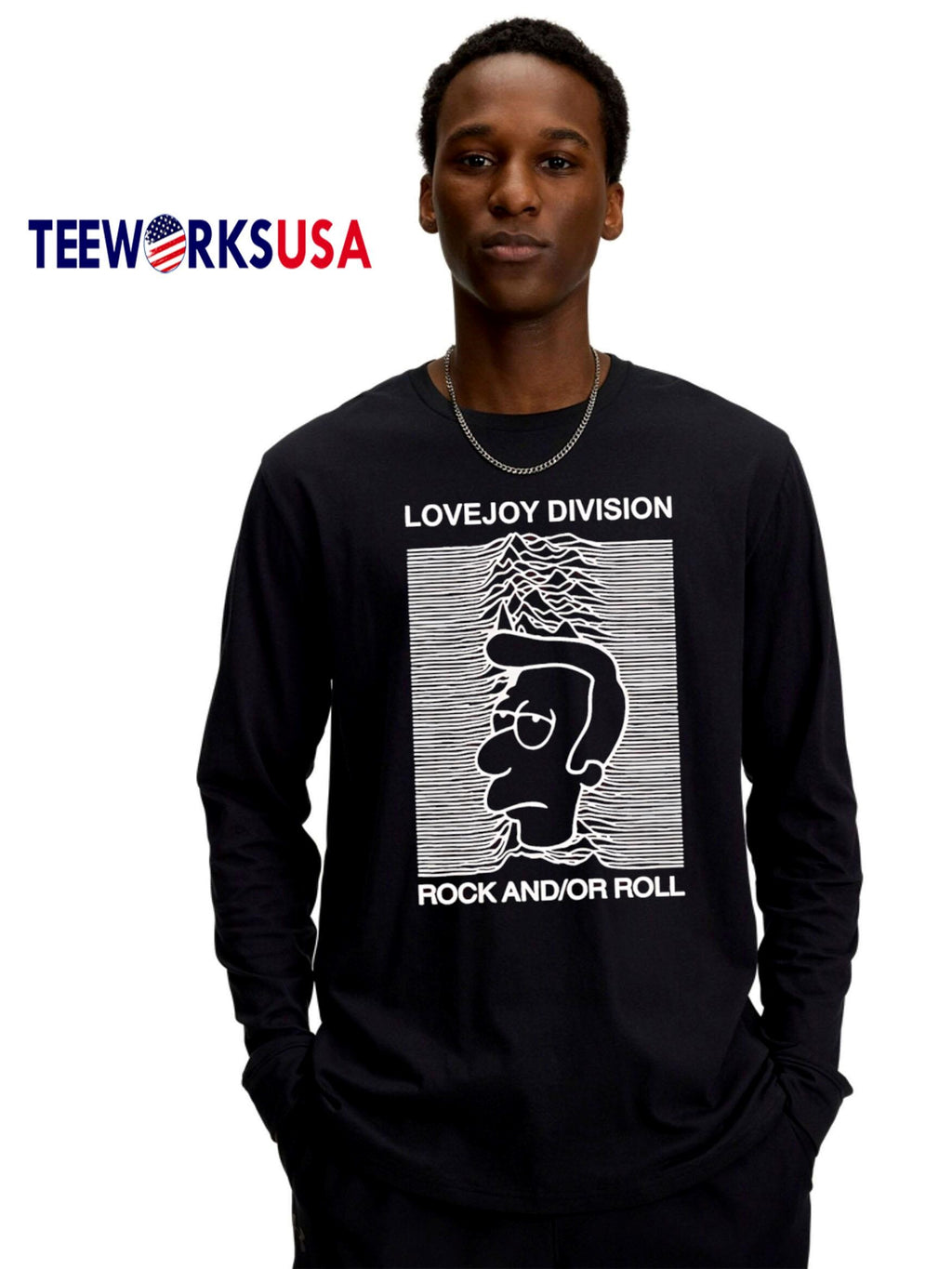 Love joy Division funny rock and roll - Adult & Kids T-Shirts, Sweatshirts & Hoodies apparel design preview 4