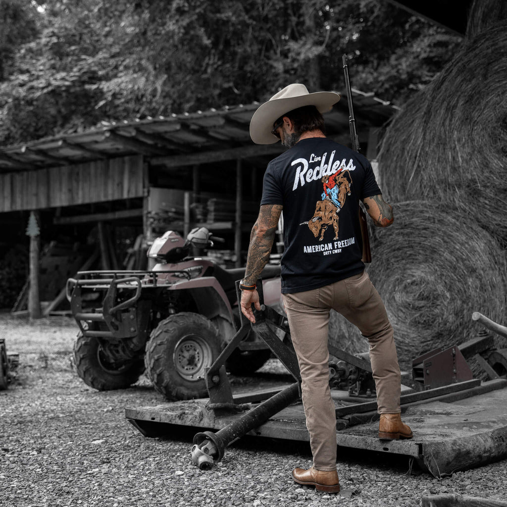 Live Reckless Men's - Adult & Kids T-Shirts, Sweatshirts & Hoodies apparel design preview 6