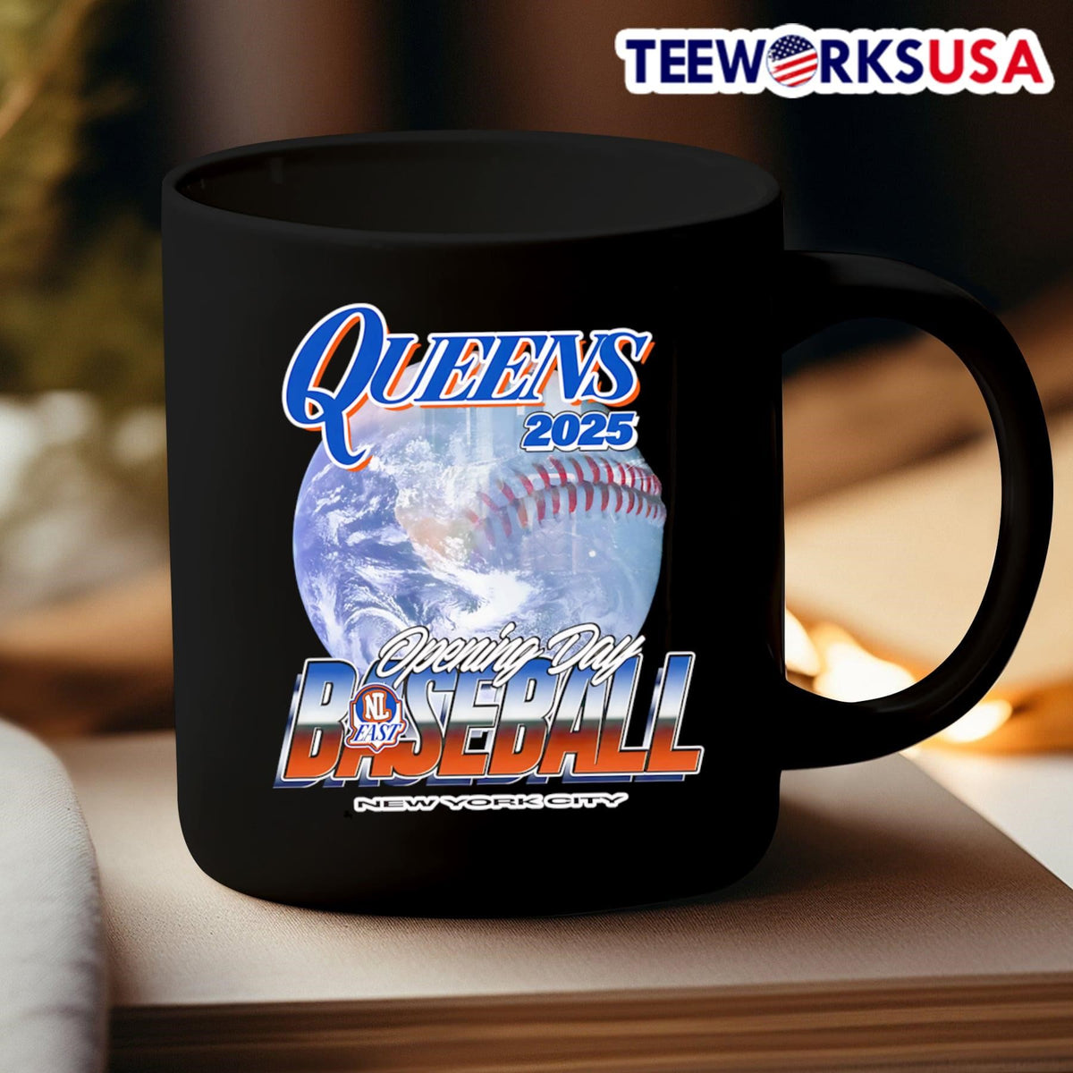 Queen New York Mets against the world Opening Day - Adult & Kids T-Shirts, Sweatshirts & Hoodies apparel design preview 3