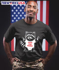 Vote for Pedro racoon cartoon - Adult & Kids T-Shirts, Sweatshirts & Hoodies apparel design preview 1