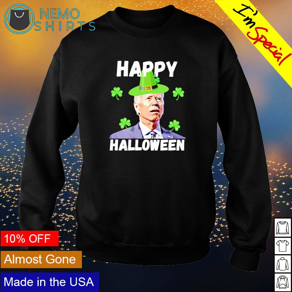 Joe Biden happy Halloween St Patrick's day - Adult & Kids T-Shirts, Sweatshirts & Hoodies apparel design preview 4