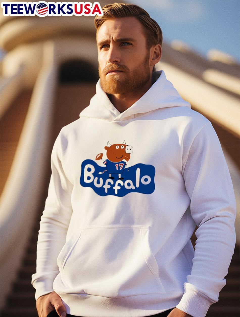 Buppa Buffalo 17 cartoon funny - Adult & Kids T-Shirts, Sweatshirts & Hoodies apparel design preview 2