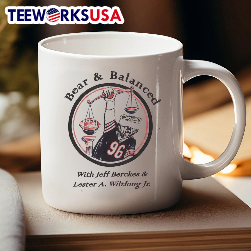 Bear and balanced with Jeff Berckes Lester A Wiltfong - Adult & Kids T-Shirts, Sweatshirts & Hoodies apparel design preview 4