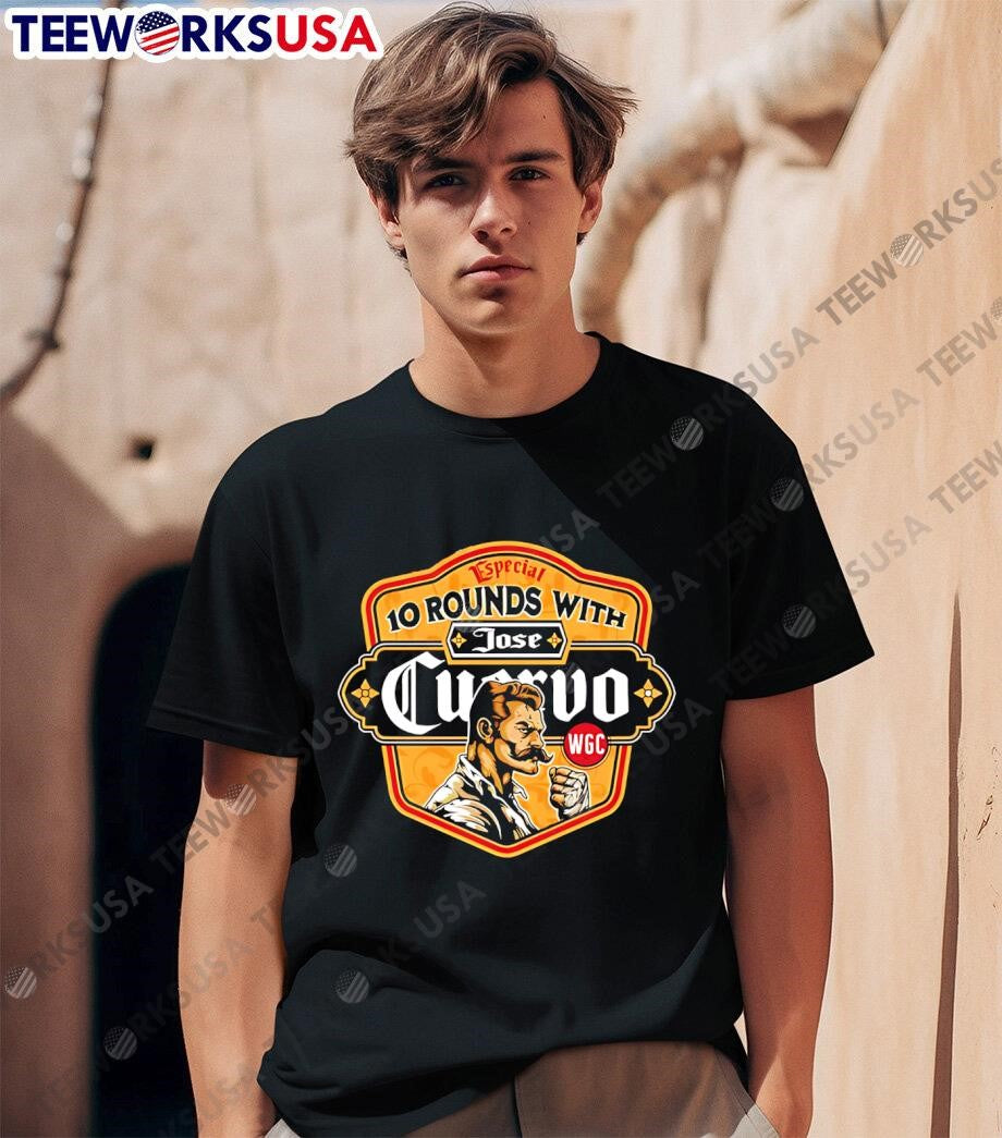 Camisa De Cuervos Espiral 10 Rounds With - Adult & Kids T-Shirts, Sweatshirts & Hoodies apparel design preview 1