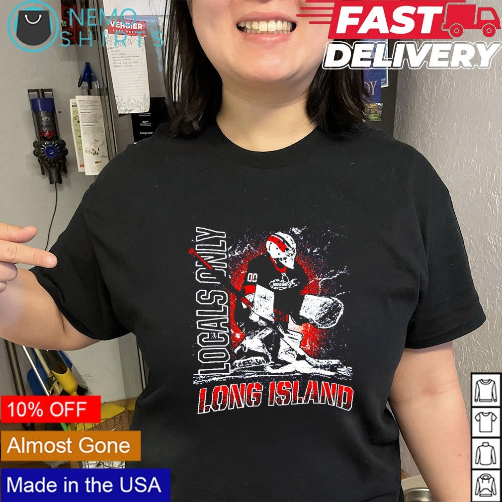 Locals only long Island Washington Capitals player - Adult & Kids T-Shirts, Sweatshirts & Hoodies apparel design preview 3