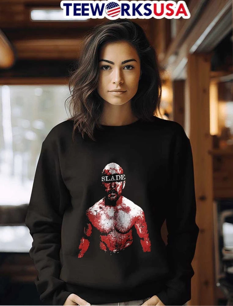 Slade bleeding and covered in blood - Adult & Kids T-Shirts, Sweatshirts & Hoodies apparel design preview 7