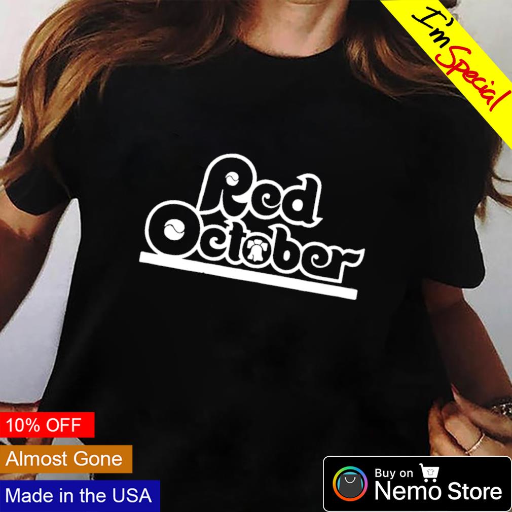 Red October Philly Philadelphia baseball - Adult & Kids T-Shirts, Sweatshirts & Hoodies product image 2