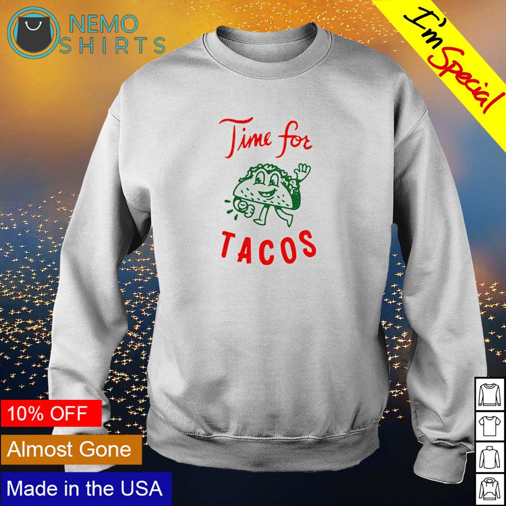 It's always time for Tacos - Adult & Kids T-Shirts, Sweatshirts & Hoodies apparel design preview 4