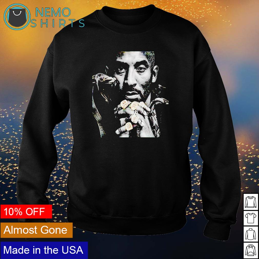 The black Mamba Kobe championship rings - Adult & Kids T-Shirts, Sweatshirts & Hoodies apparel design preview 4