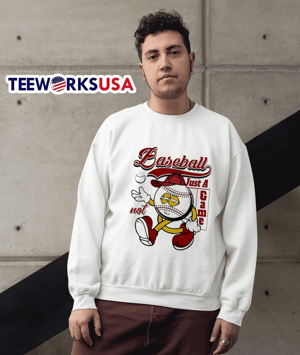 Baseball Just A Game not - Adult & Kids T-Shirts, Sweatshirts & Hoodies apparel design preview 5