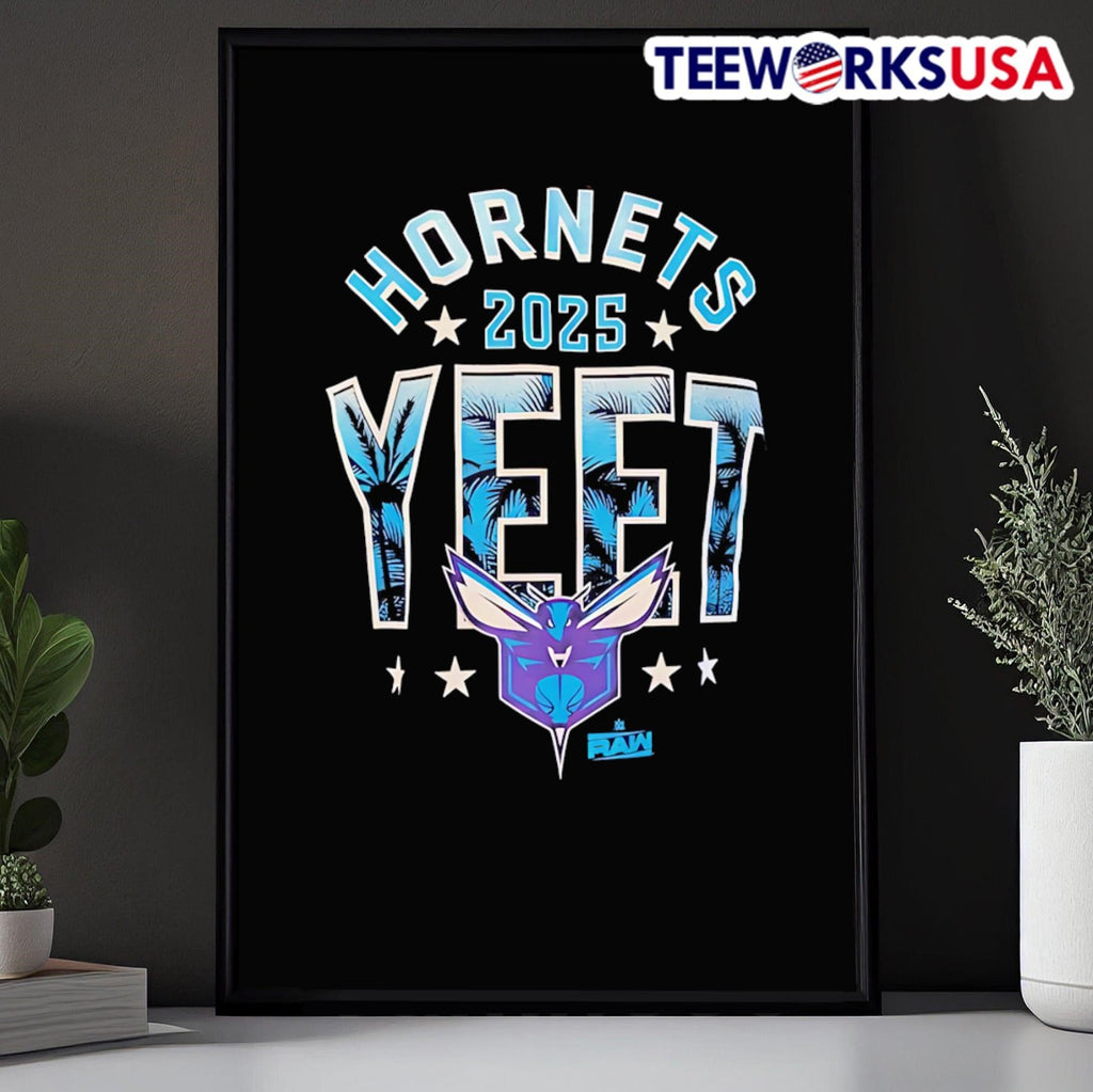 Hornets 2025 Yeet - Adult & Kids T-Shirts, Sweatshirts & Hoodies apparel design preview 5