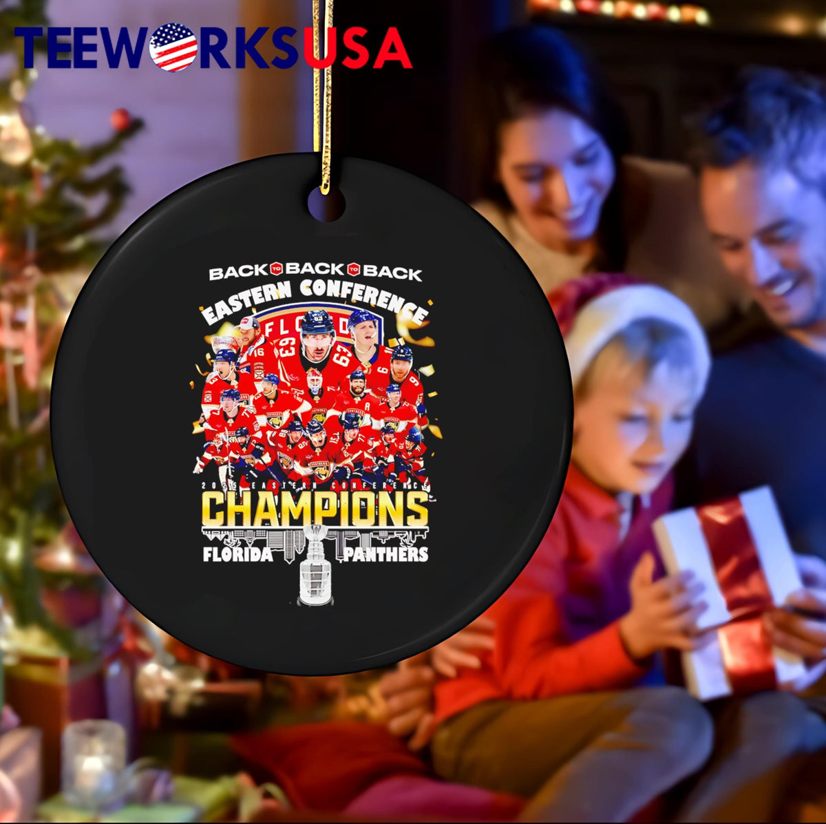 Back To Eastern Conference Champions Florida Panthers - Adult & Kids T-Shirts, Sweatshirts & Hoodies apparel design preview 4