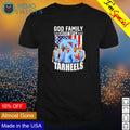 God family country Tarheels American flag - Adult & Kids T-Shirts, Sweatshirts & Hoodies apparel design preview 1