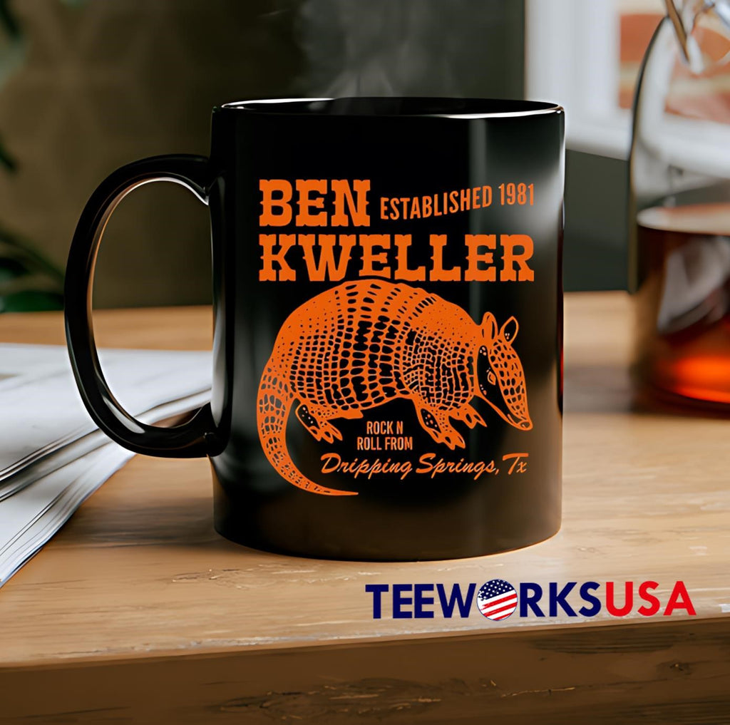 Ben Kweller Armadillo 2025 - Adult & Kids T-Shirts, Sweatshirts & Hoodies apparel design preview 2