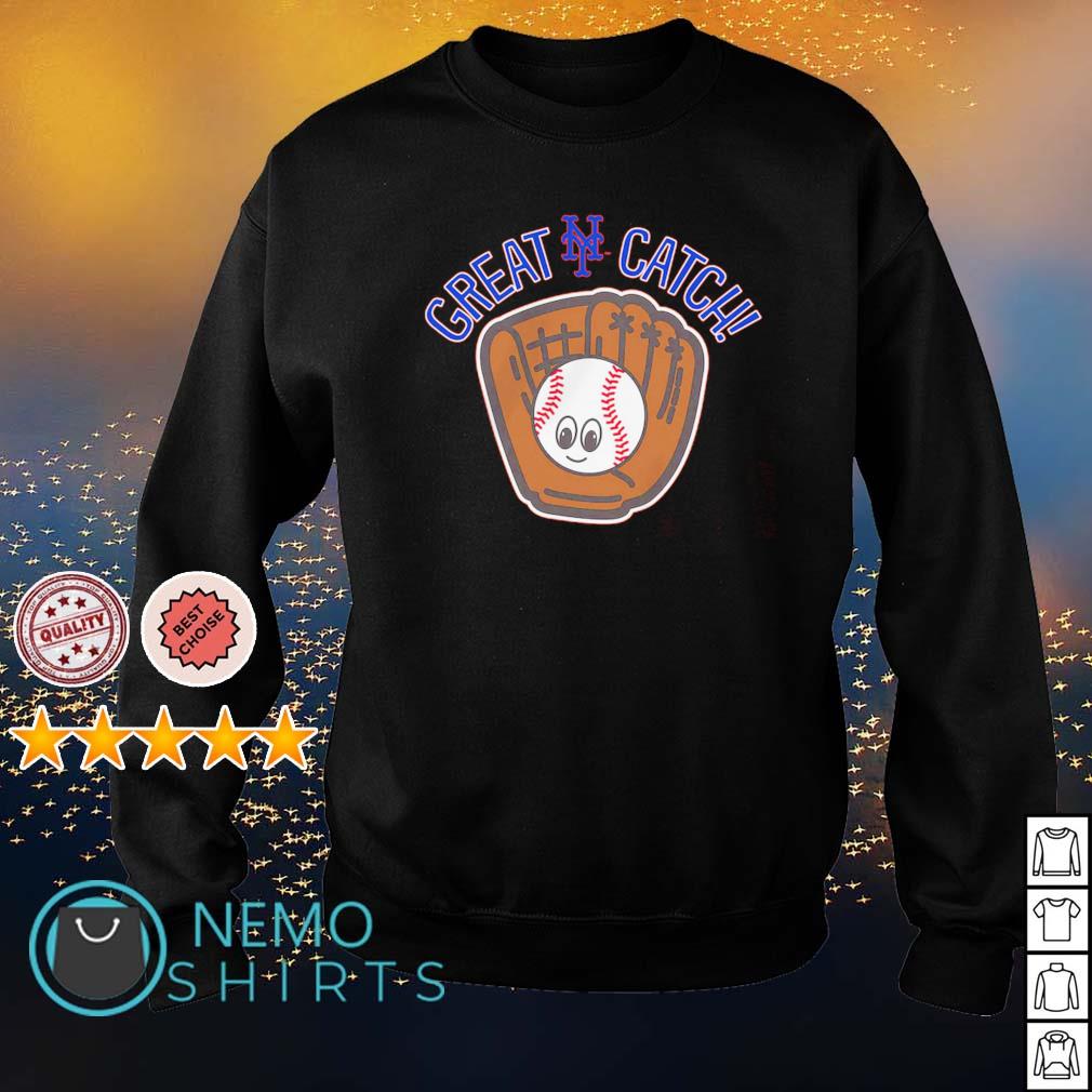 New York Mets Toddler Great Catch - Adult & Kids T-Shirts, Sweatshirts & Hoodies apparel design preview 4