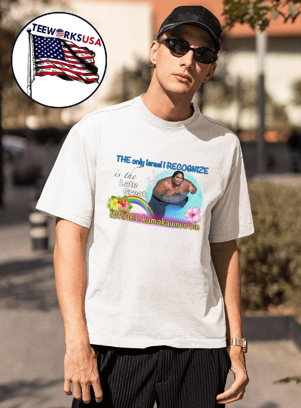 The only Israel I recognize is late great - Adult & Kids T-Shirts, Sweatshirts & Hoodies apparel design preview 1