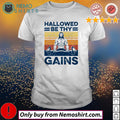 Jesus Hallowed be thy gains vintage - Adult & Kids T-Shirts, Sweatshirts & Hoodies apparel design preview 1