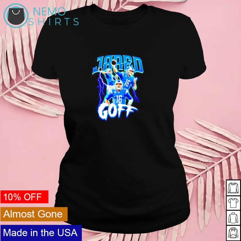 Jared Goff football poster style - Adult & Kids T-Shirts, Sweatshirts & Hoodies apparel design preview 4