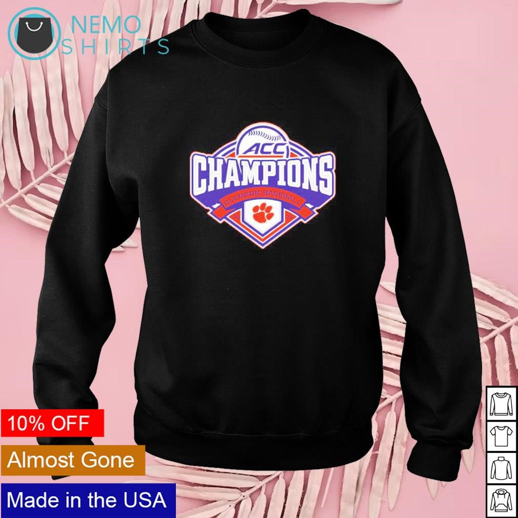 Clemson Tigers 2023 ACC baseball conference - Adult & Kids T-Shirts, Sweatshirts & Hoodies apparel design preview 3