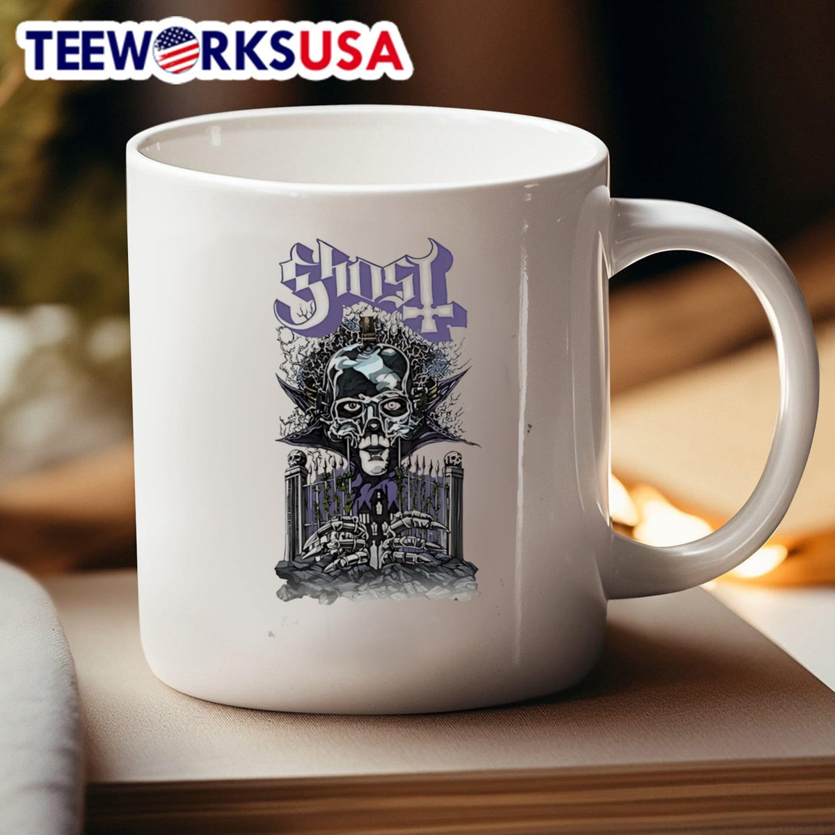 Ghost At The Gates - Adult & Kids T-Shirts, Sweatshirts & Hoodies apparel design preview 4